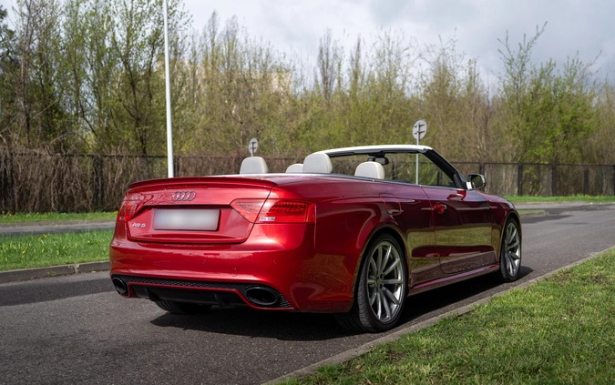 Audi RS5 cena 239850 przebieg: 73500, rok produkcji 2016 z Grodków małe 596